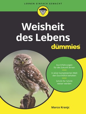 cover image of Weisheit des Lebens f&uuml;r Dummies